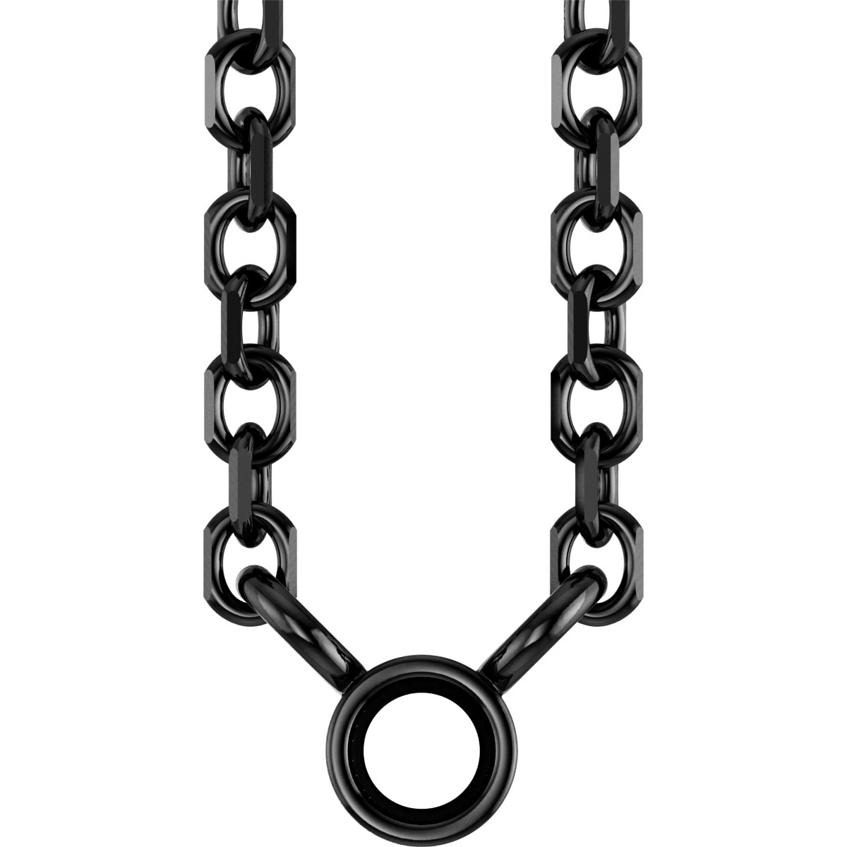 Bezel-Set Solitaire Necklace