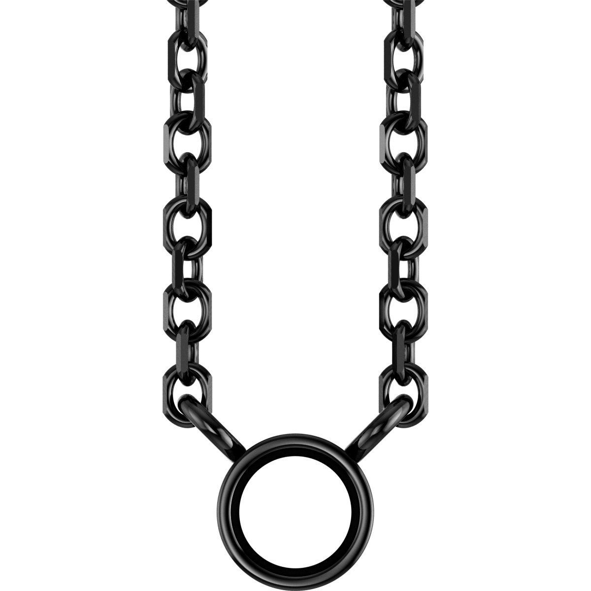 Bezel-Set Solitaire Necklace