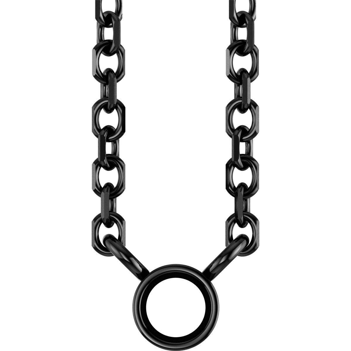 Bezel-Set Solitaire Necklace