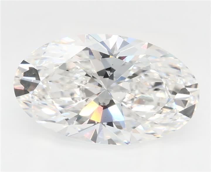 3.07 CT Oval Lab-Grown Diamond Surrey Vancouver Canada Langley Burnaby Richmond