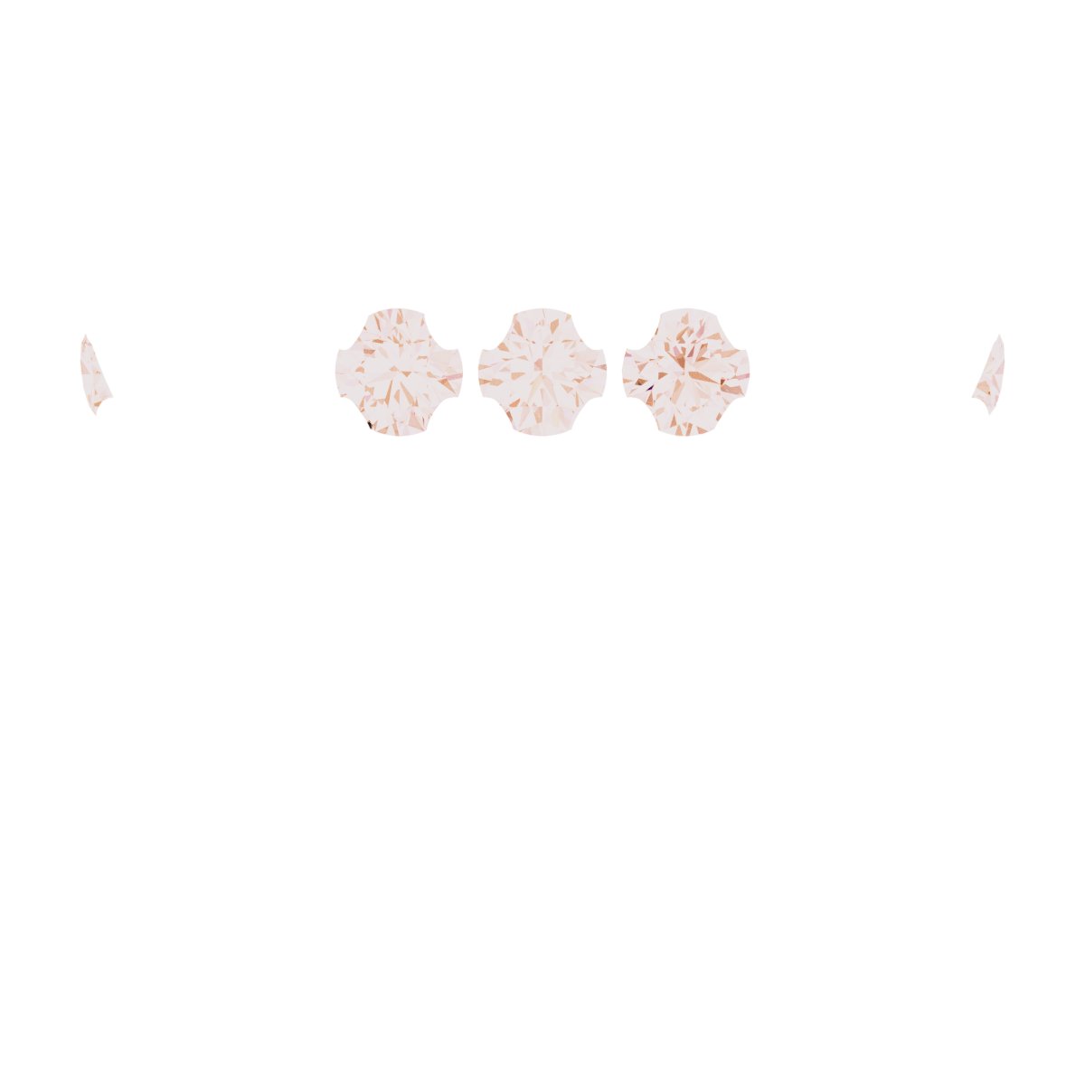 4-Prong Pre-Notched Claw Hidden Halo-Style Peg Setting