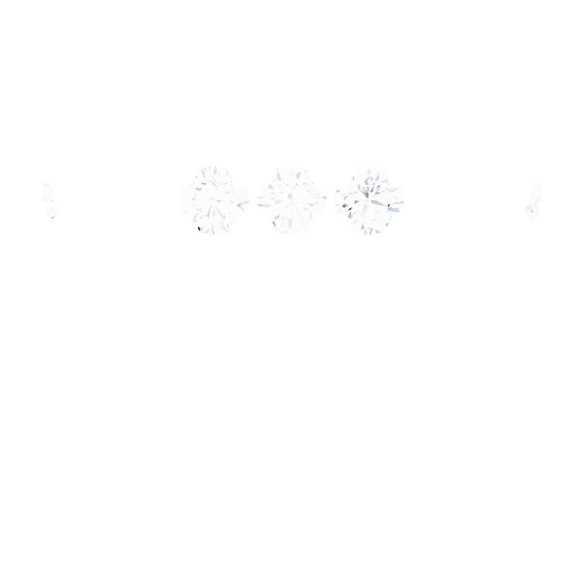 4-Prong Pre-Notched Claw Hidden Halo-Style Peg Setting