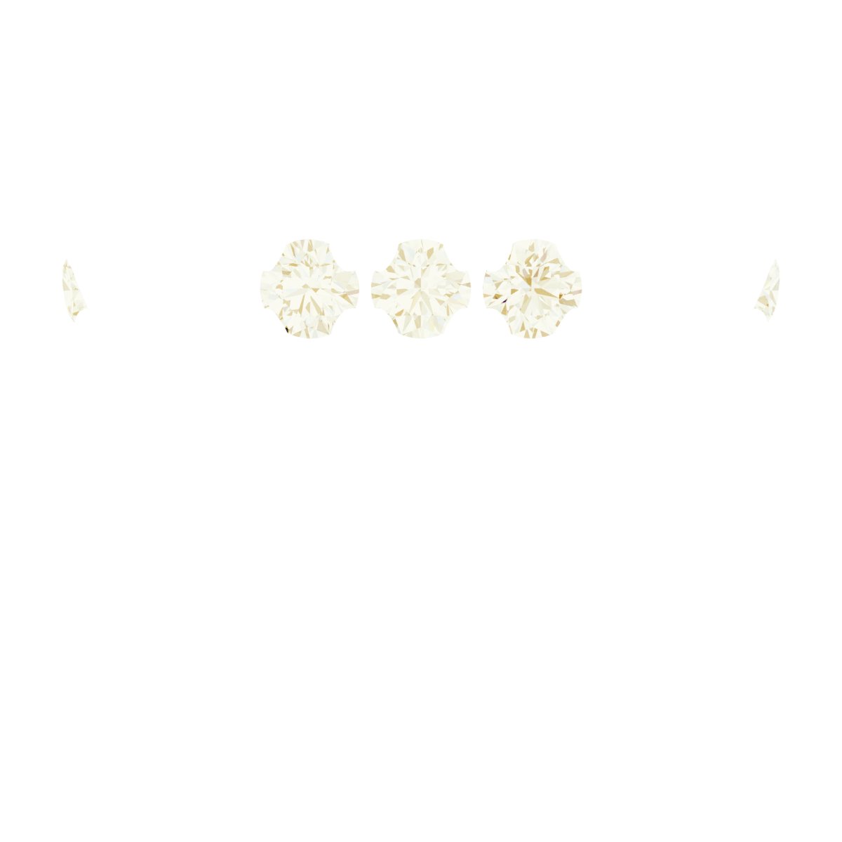 4-Prong Pre-Notched Claw Hidden Halo-Style Peg Setting