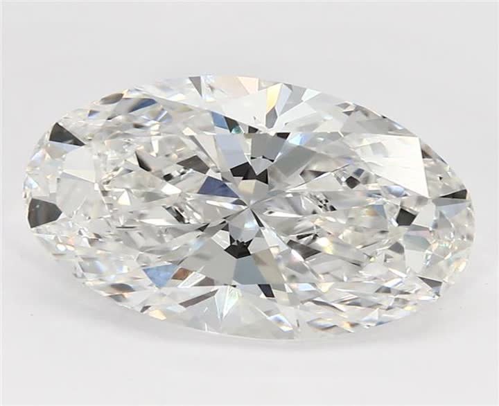 3.51 CT Oval Lab-Grown Diamond Surrey Vancouver Canada Langley Burnaby Richmond