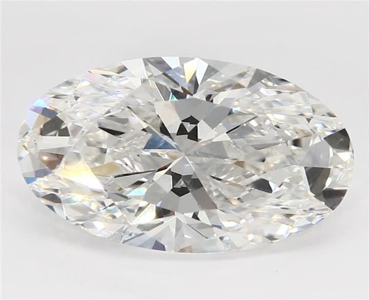 3.3 CT Oval Lab-Grown Diamond Surrey Vancouver Canada Langley Burnaby Richmond