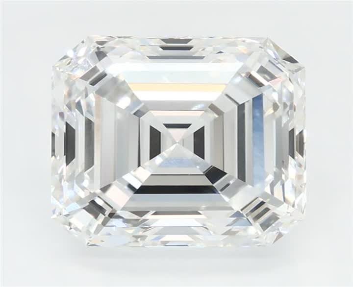 2.39 CT Asscher Lab-Grown Diamond Surrey Vancouver Canada Langley Burnaby Richmond