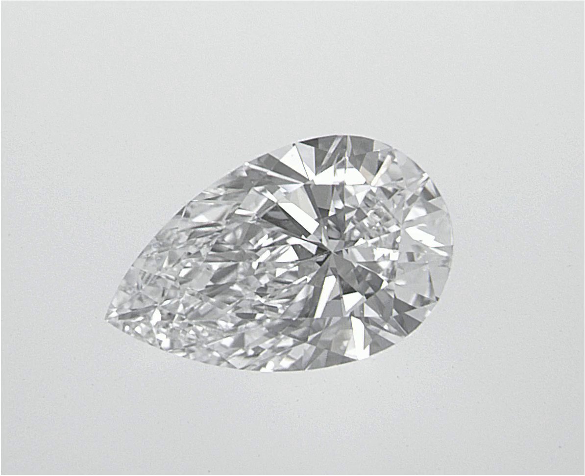 1 CT Pear Lab-Grown Diamond Surrey Vancouver Canada Langley Burnaby Richmond