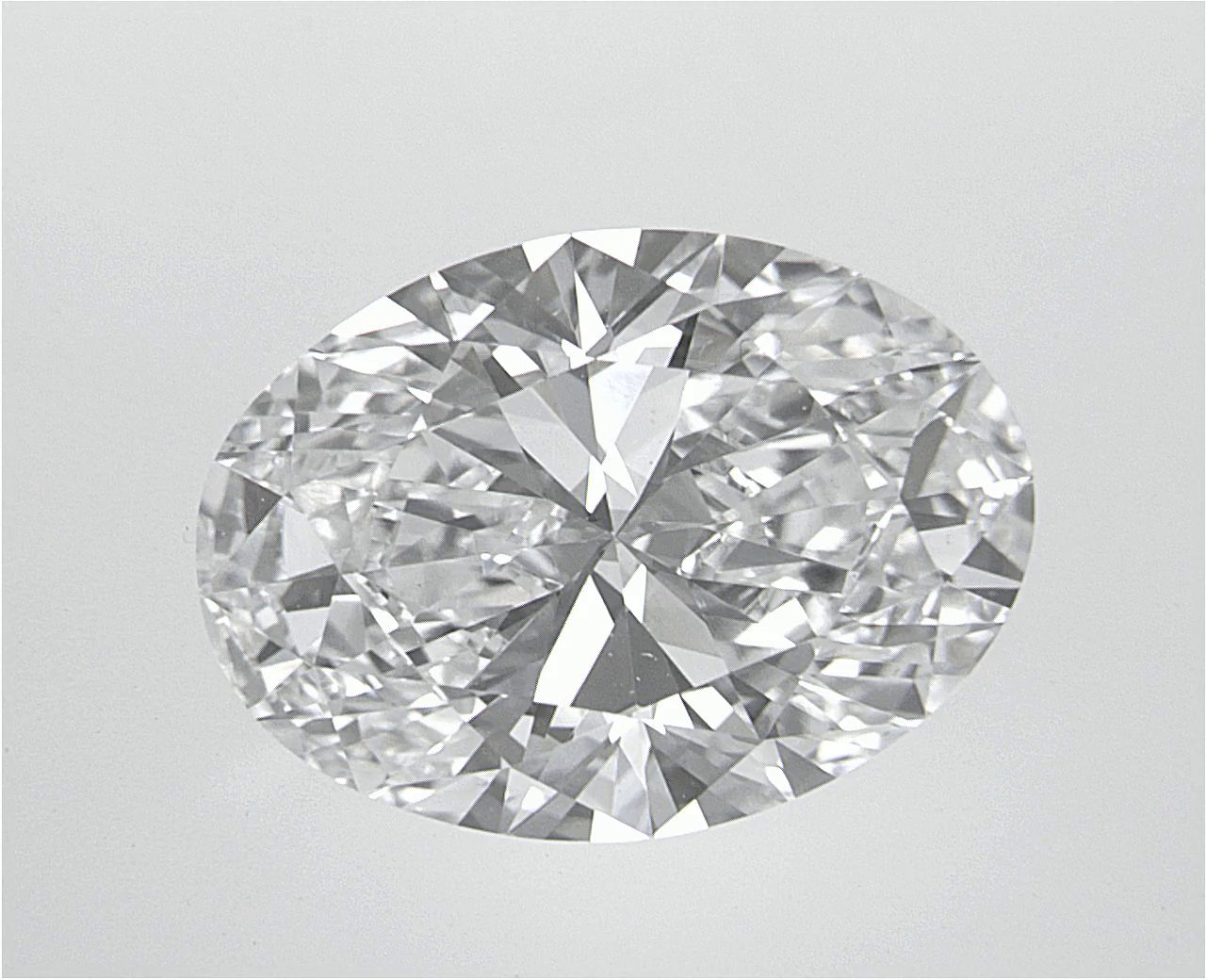 2.91 CT Oval Lab-Grown Diamond Surrey Vancouver Canada Langley Burnaby Richmond