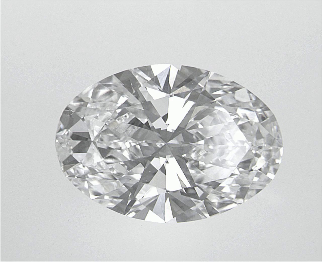 2.86 CT Oval Lab-Grown Diamond Surrey Vancouver Canada Langley Burnaby Richmond