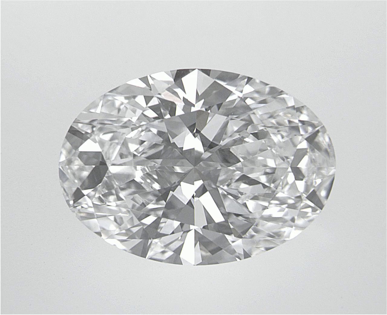 3.44 CT Oval Lab-Grown Diamond Surrey Vancouver Canada Langley Burnaby Richmond