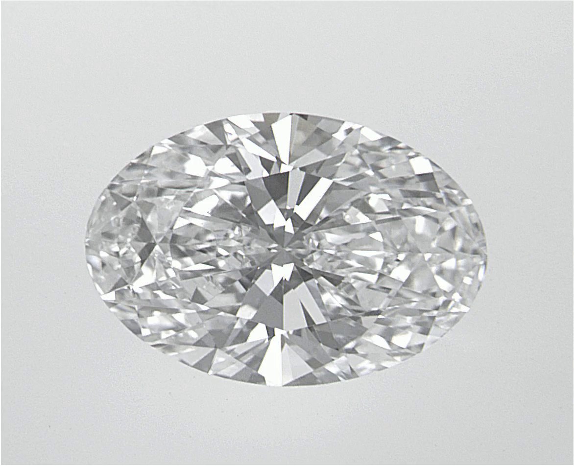 1.78 CT Oval Lab-Grown Diamond Surrey Vancouver Canada Langley Burnaby Richmond