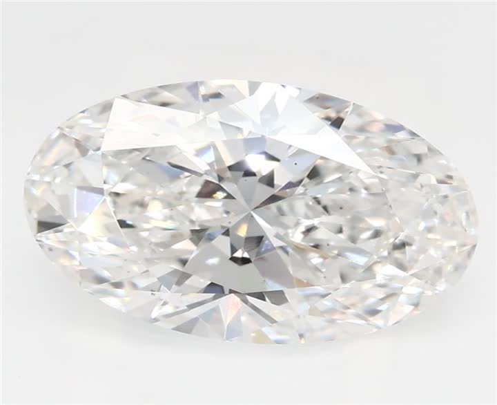 2.64 CT Oval Lab-Grown Diamond Surrey Vancouver Canada Langley Burnaby Richmond