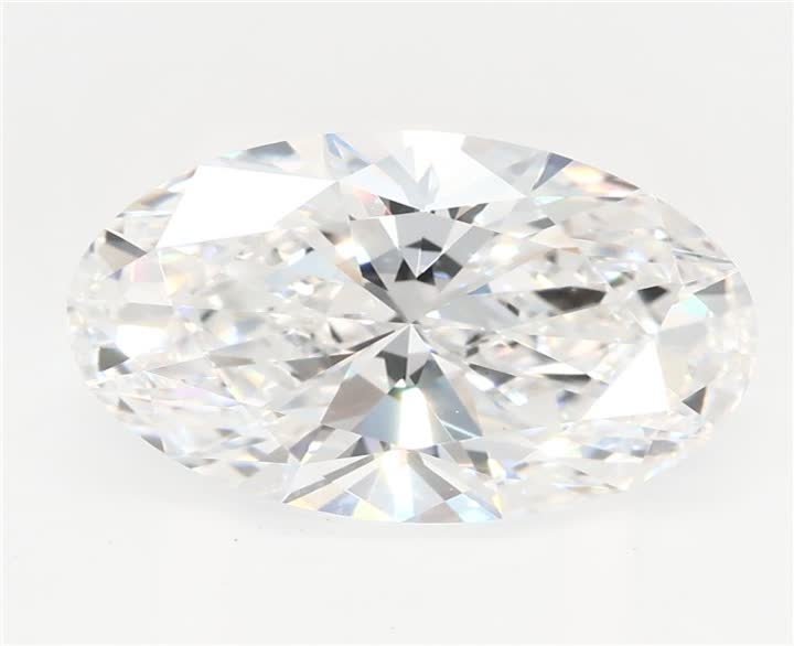 2.89 CT Oval Lab-Grown Diamond Surrey Vancouver Canada Langley Burnaby Richmond