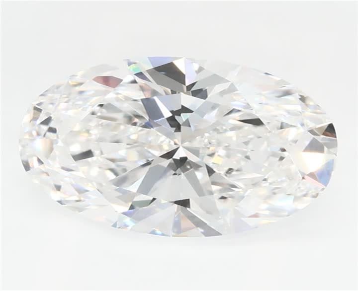 2.09 CT Oval Lab-Grown Diamond Surrey Vancouver Canada Langley Burnaby Richmond