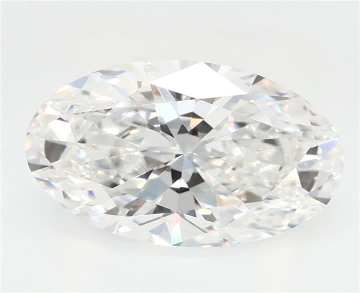 2.52 CT Oval Lab-Grown Diamond Surrey Vancouver Canada Langley Burnaby Richmond