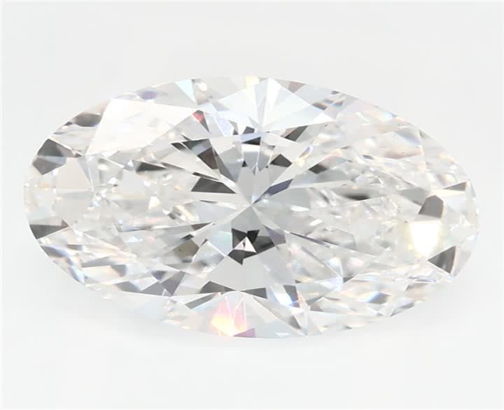 2.08 CT Oval Lab-Grown Diamond Surrey Vancouver Canada Langley Burnaby Richmond
