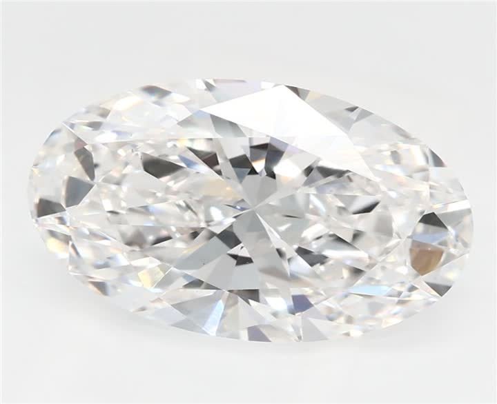 3.07 CT Oval Lab-Grown Diamond Surrey Vancouver Canada Langley Burnaby Richmond