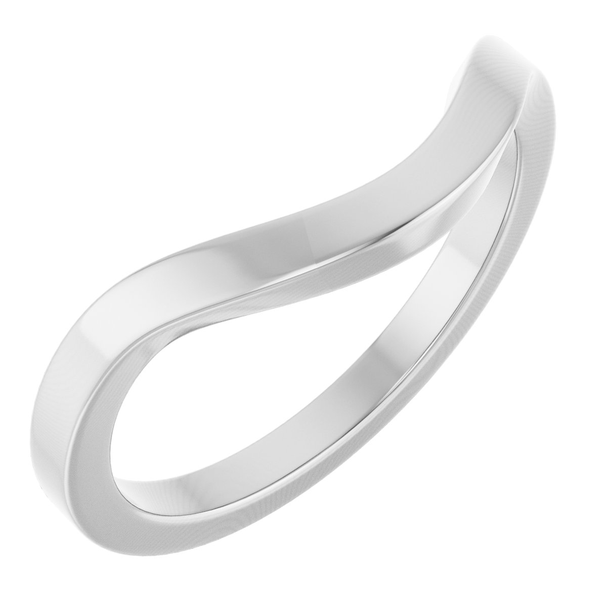 Half Bezel Solitaire Engagement Ring or Band