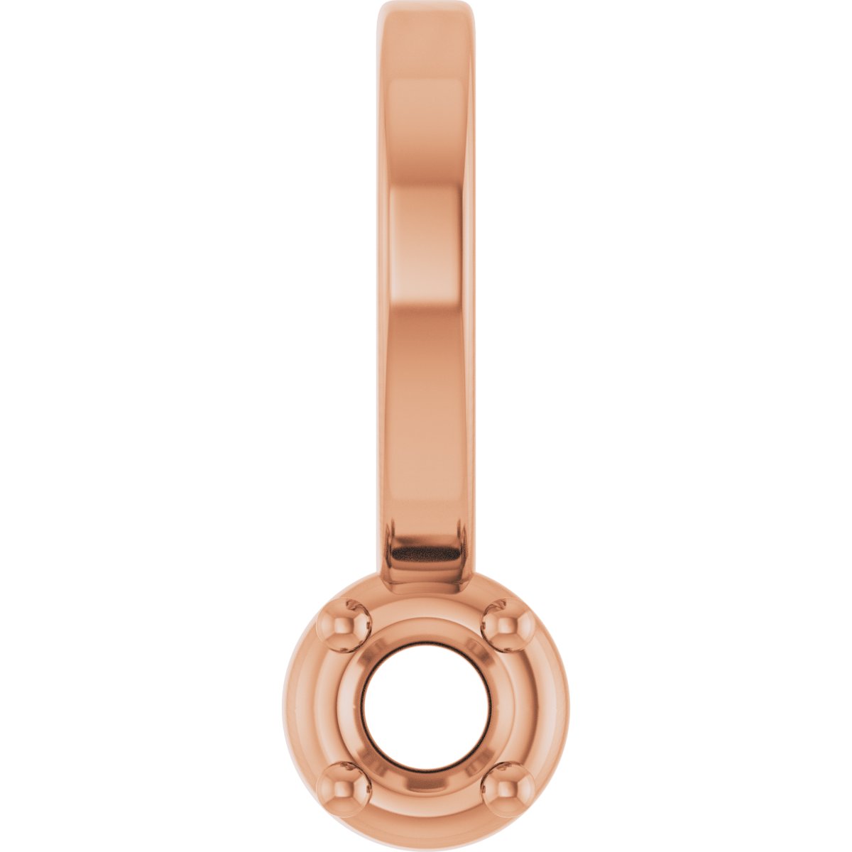 Family Bezel-Style Bar Pendant