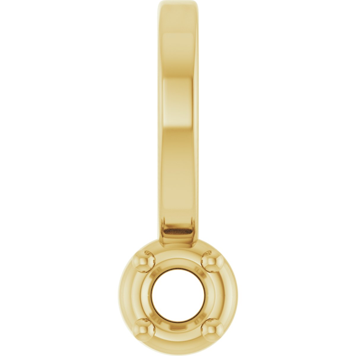 Family Bezel-Style Bar Pendant