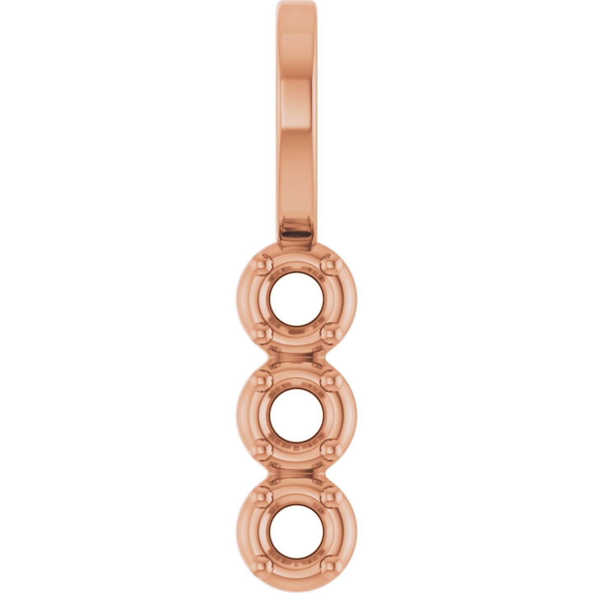 Family Bezel-Style Bar Pendant