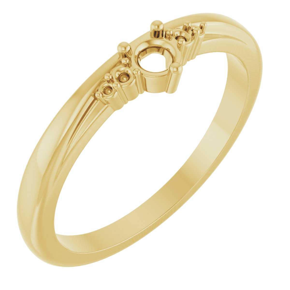 Accented Birthstone Ring