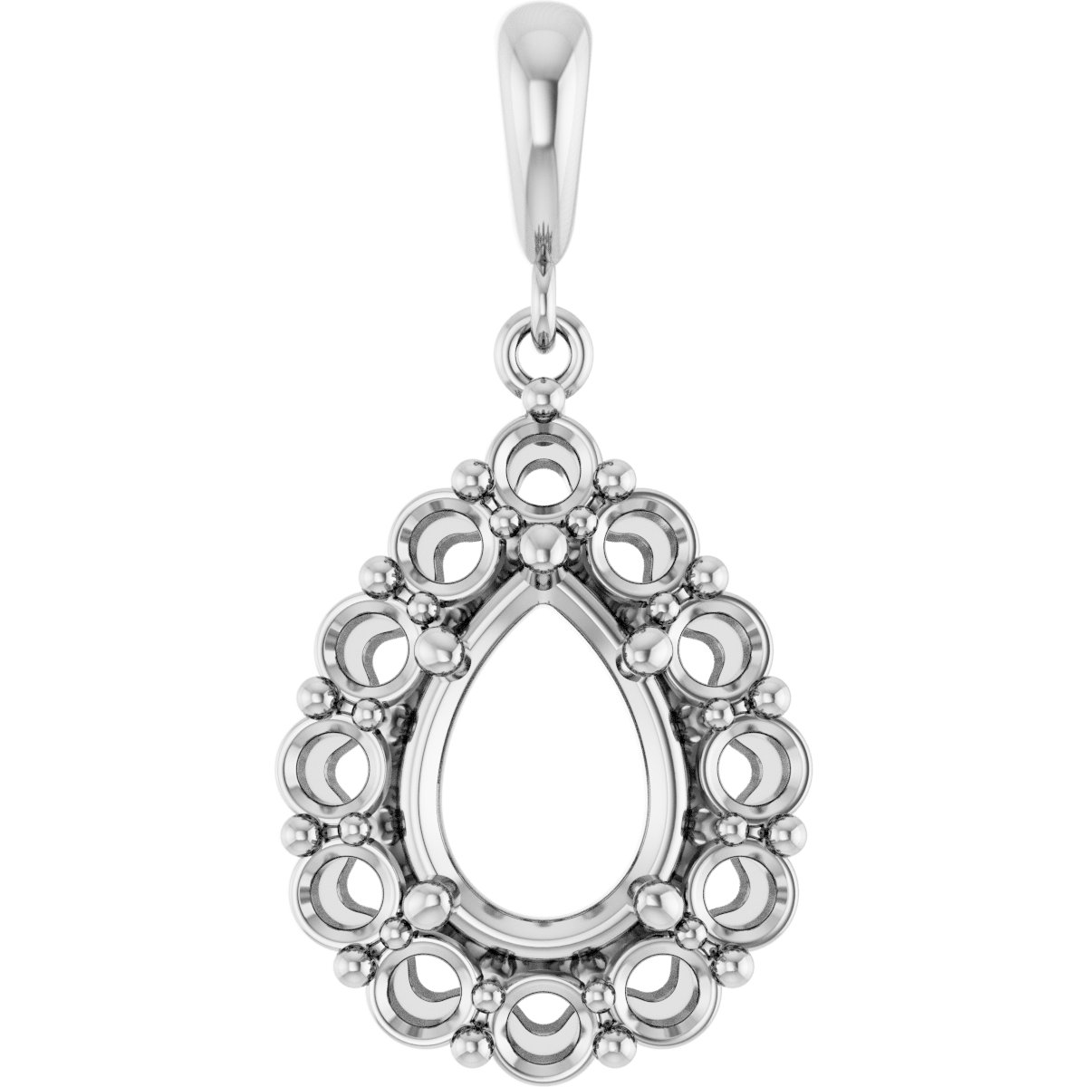 Halo-Style Pendant