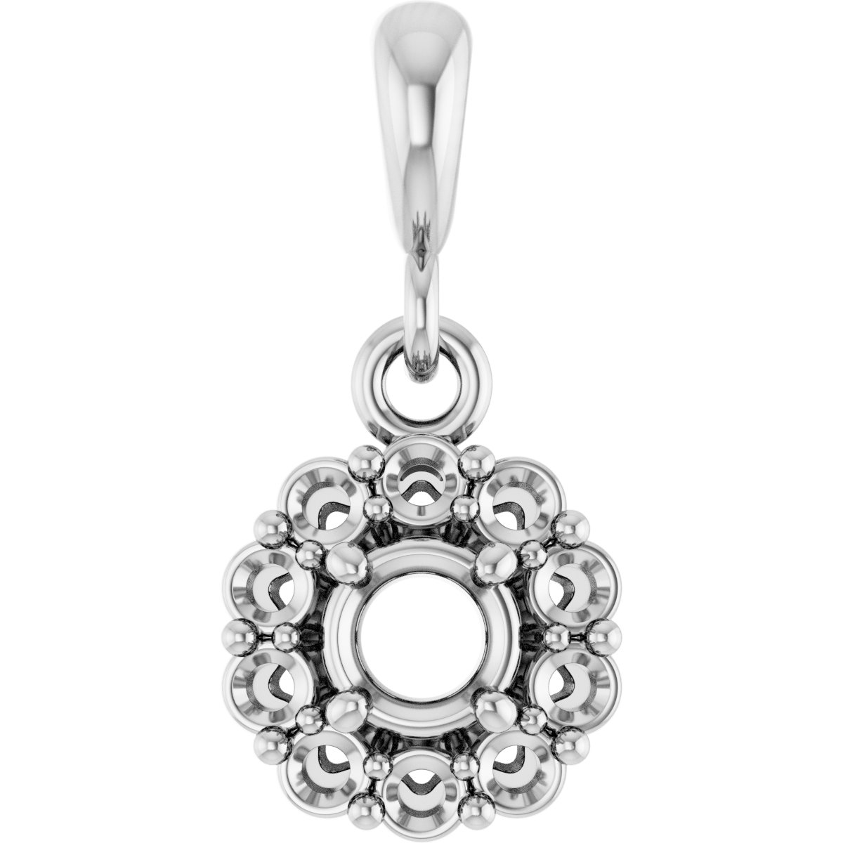 Halo-Style Pendant