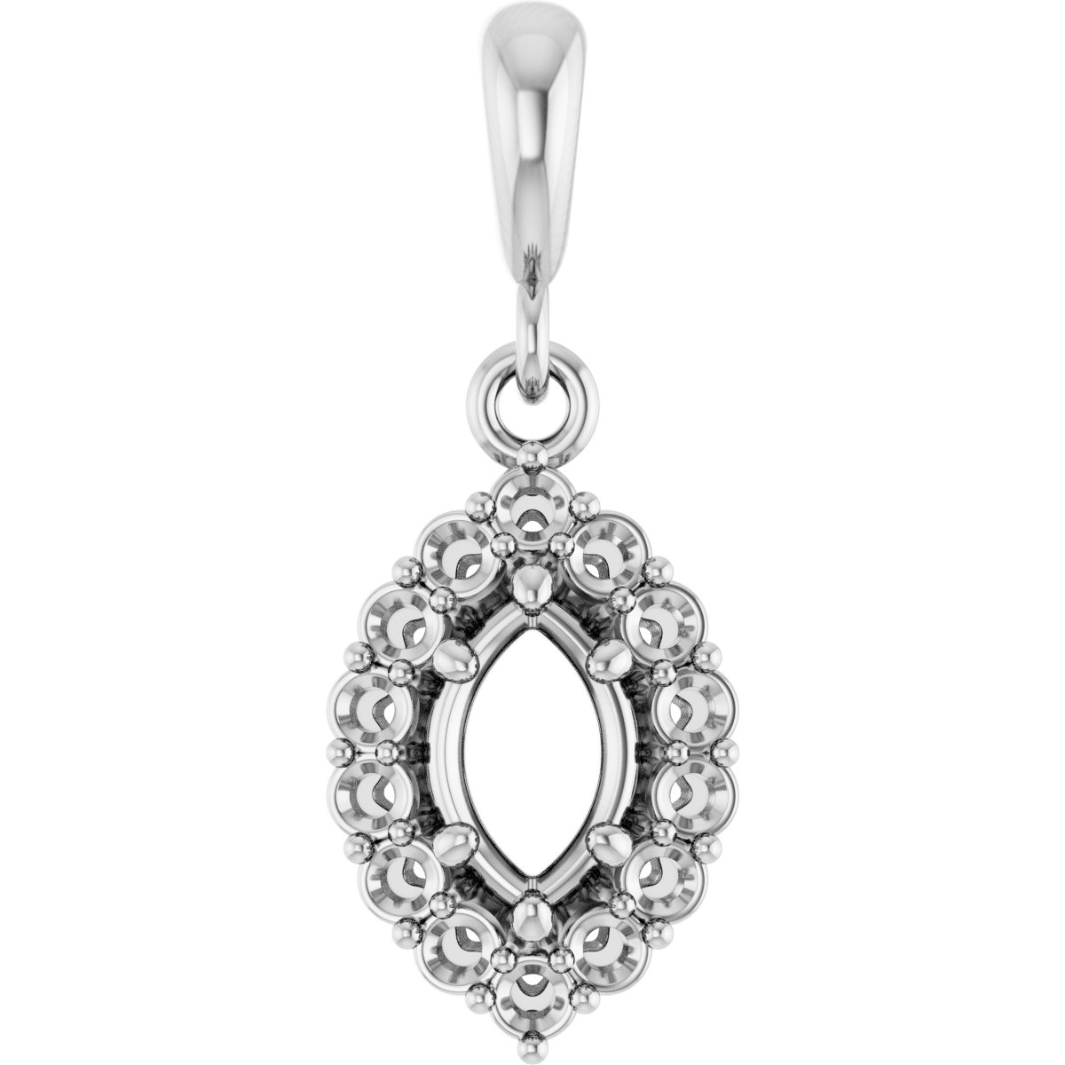 Halo-Style Pendant