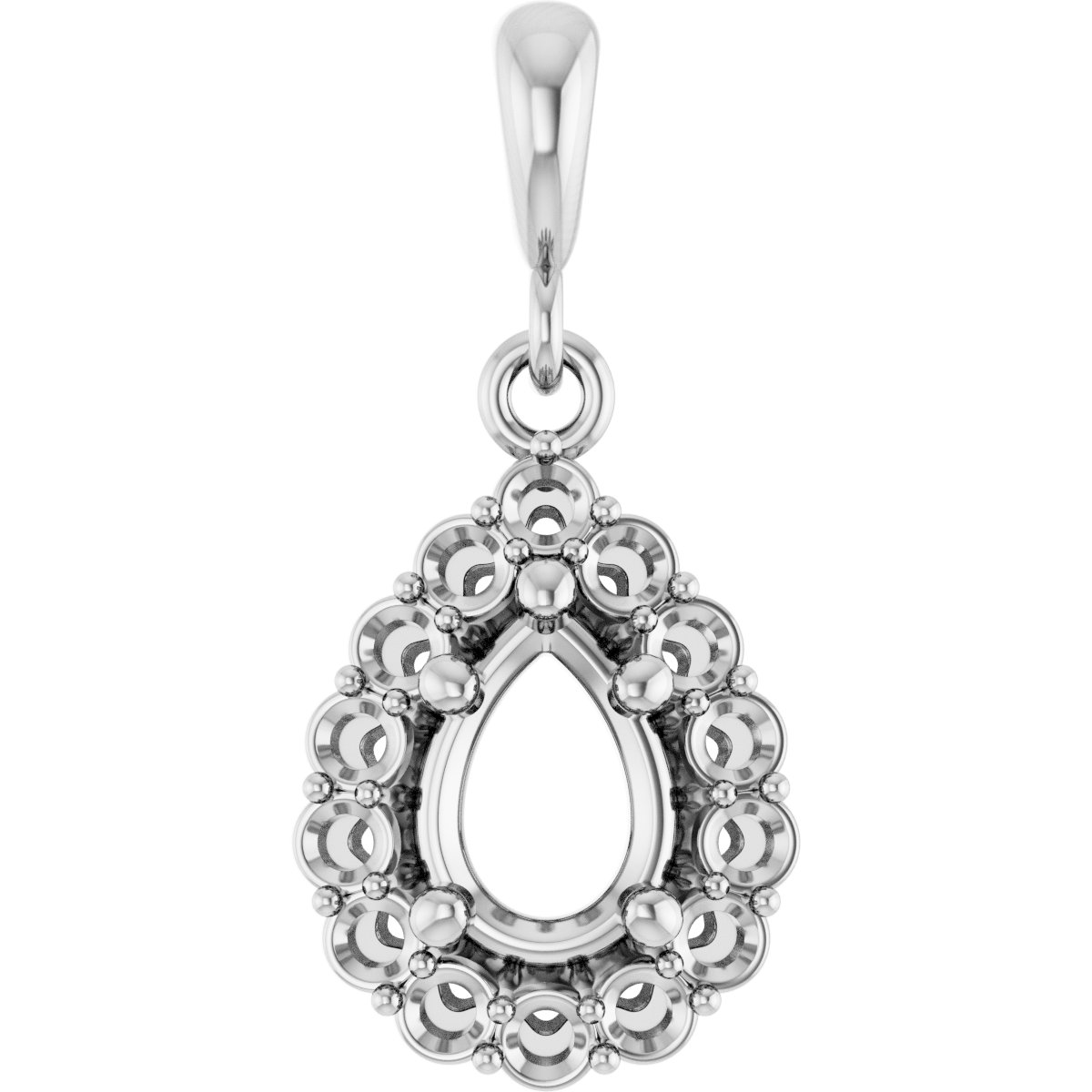 Halo-Style Pendant