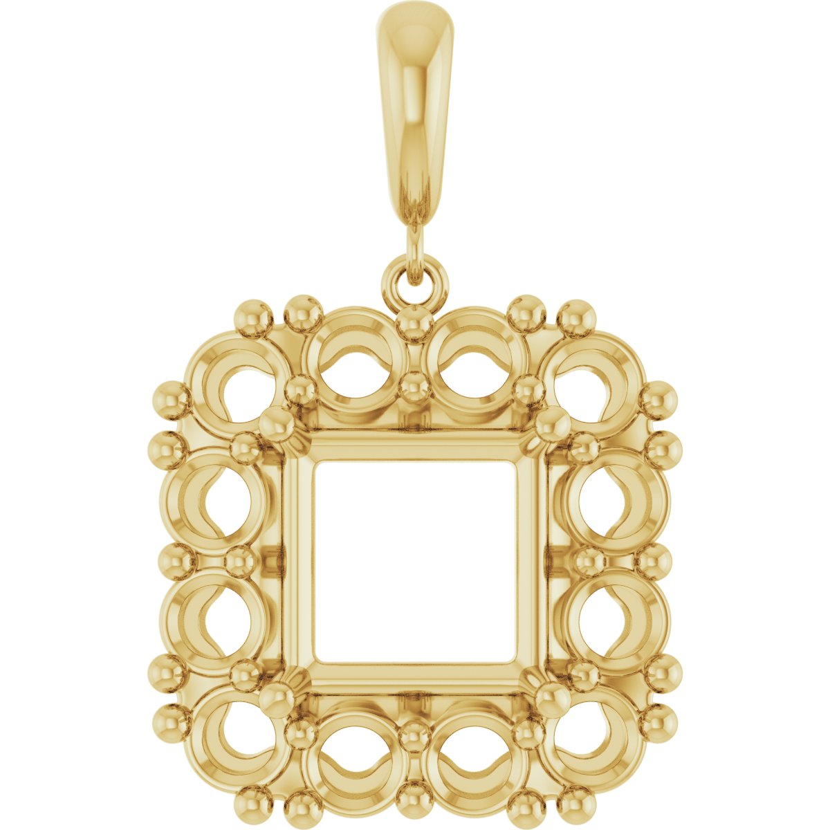 Halo-Style Pendant