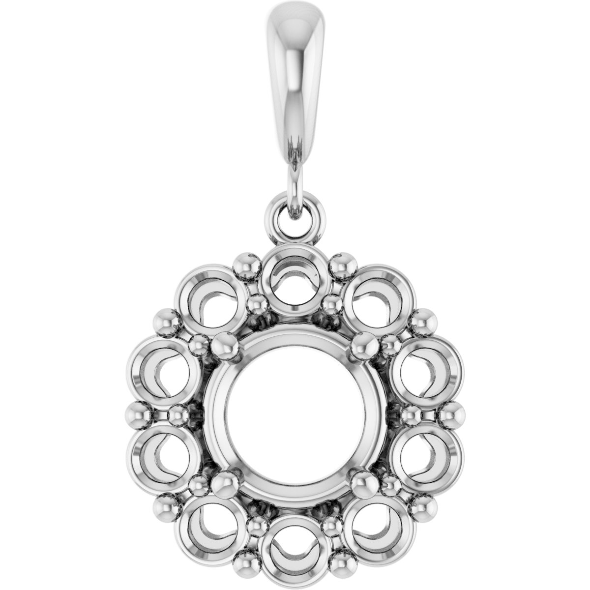 Halo-Style Pendant