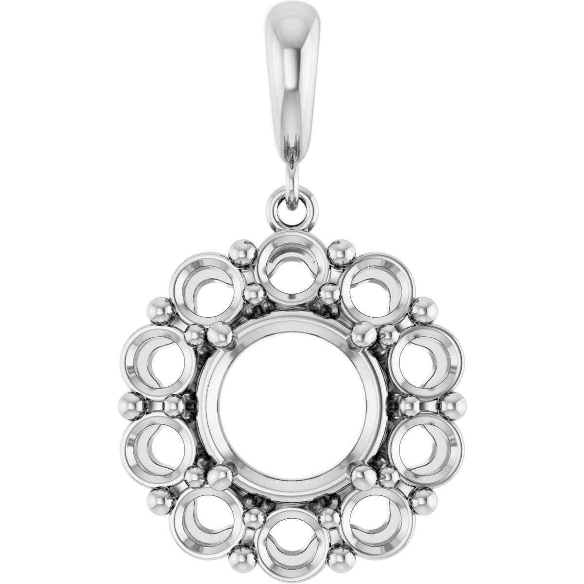 Halo-Style Pendant