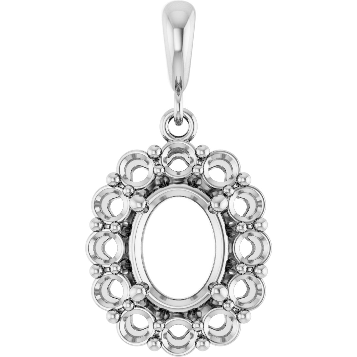 Halo-Style Pendant