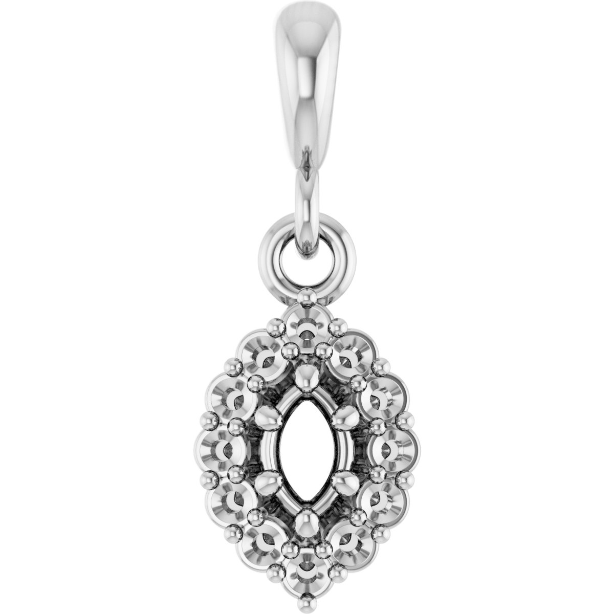 Halo-Style Pendant