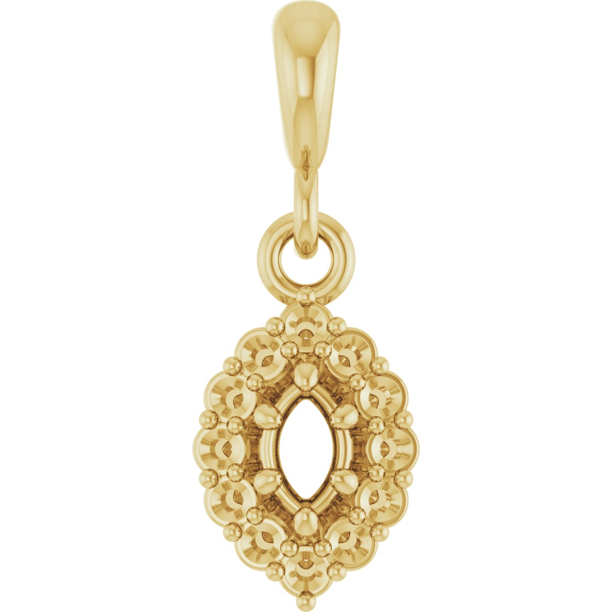 Halo-Style Pendant
