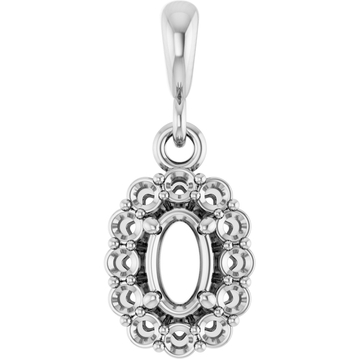 Halo-Style Pendant