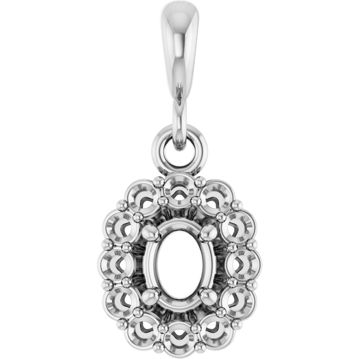 Halo-Style Pendant