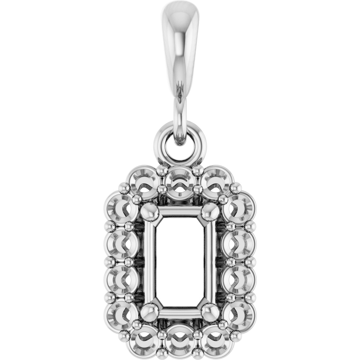 Halo-Style Pendant