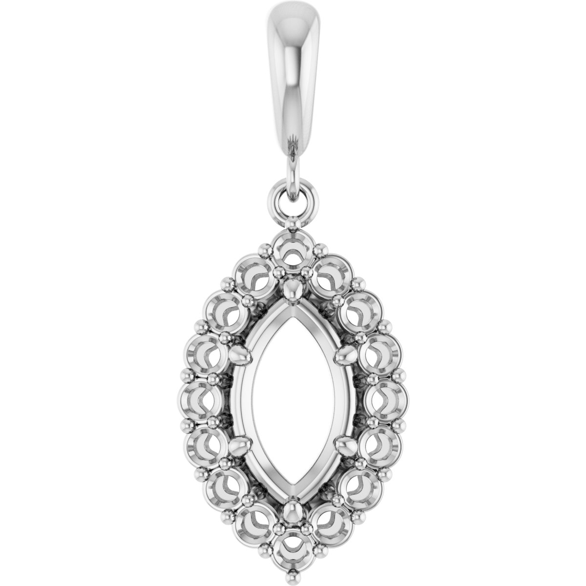 Halo-Style Pendant