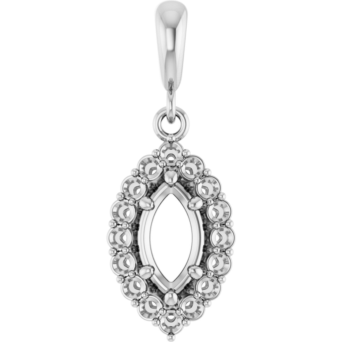 Halo-Style Pendant