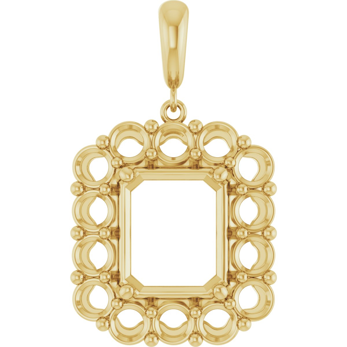 Halo-Style Pendant