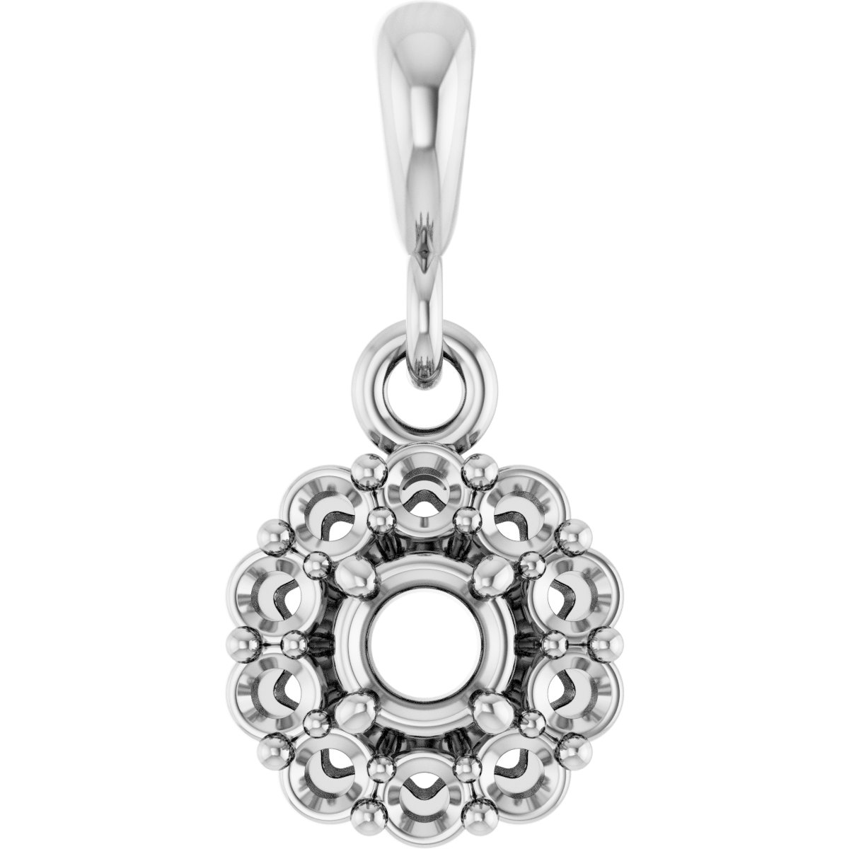 Halo-Style Pendant