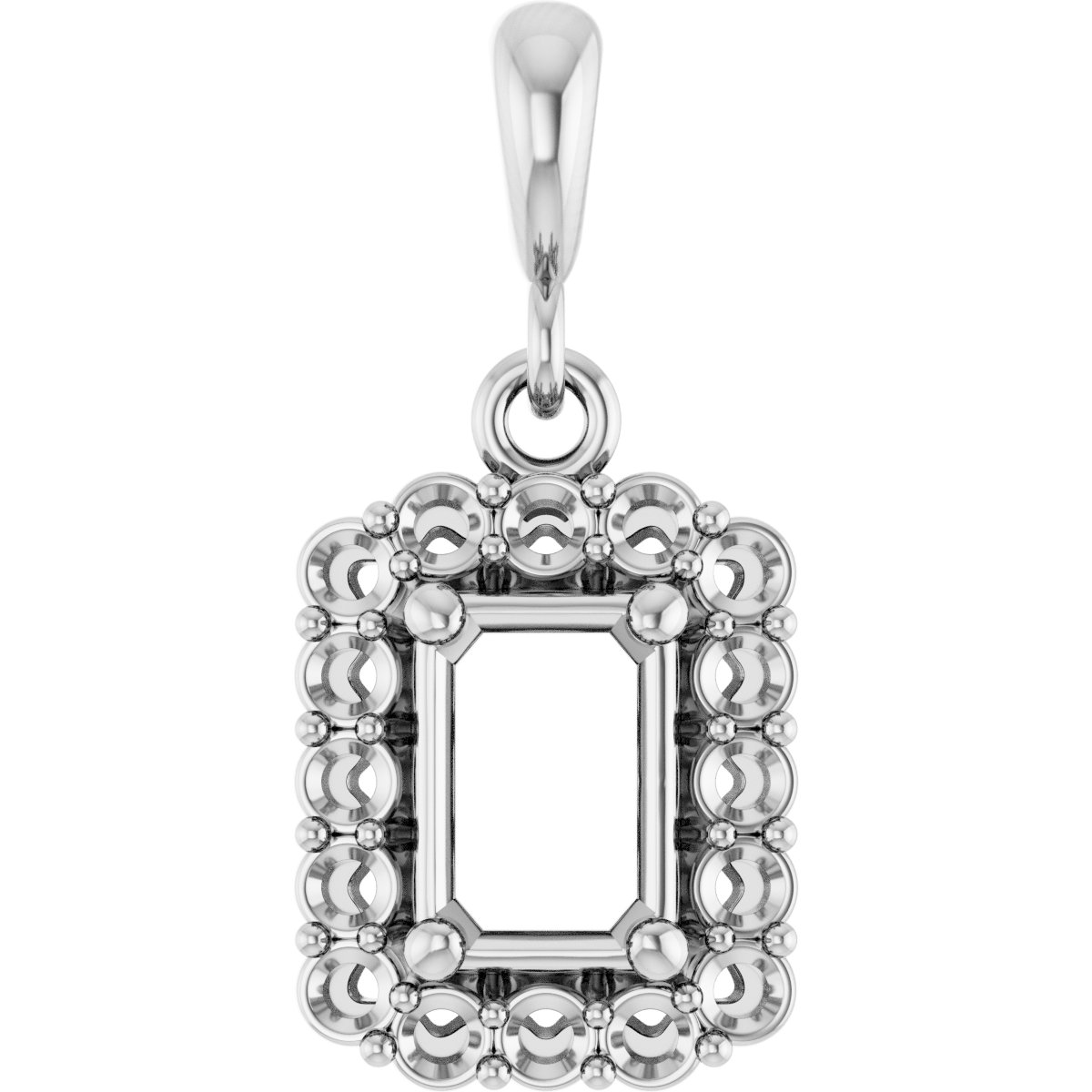 Halo-Style Pendant
