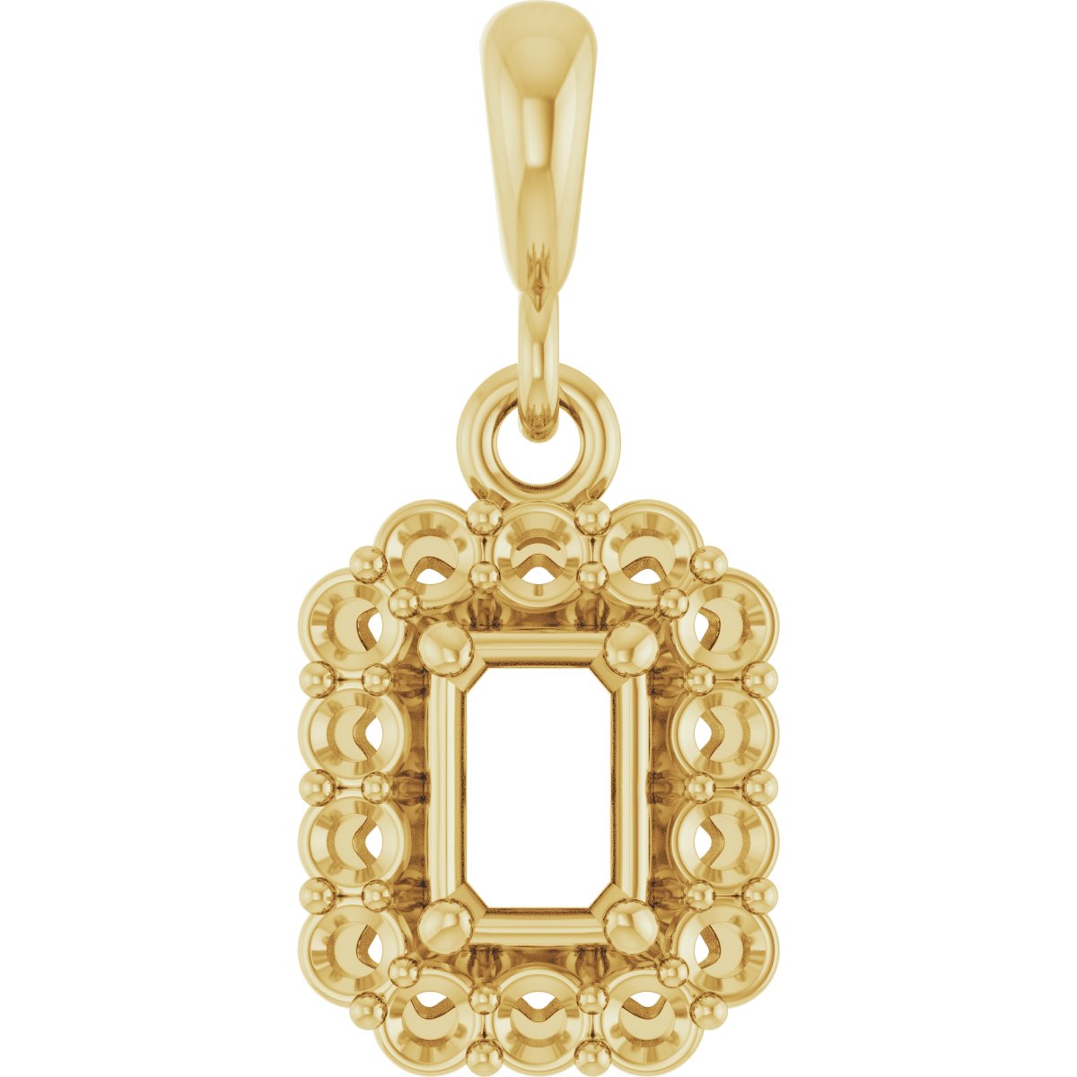 Halo-Style Pendant