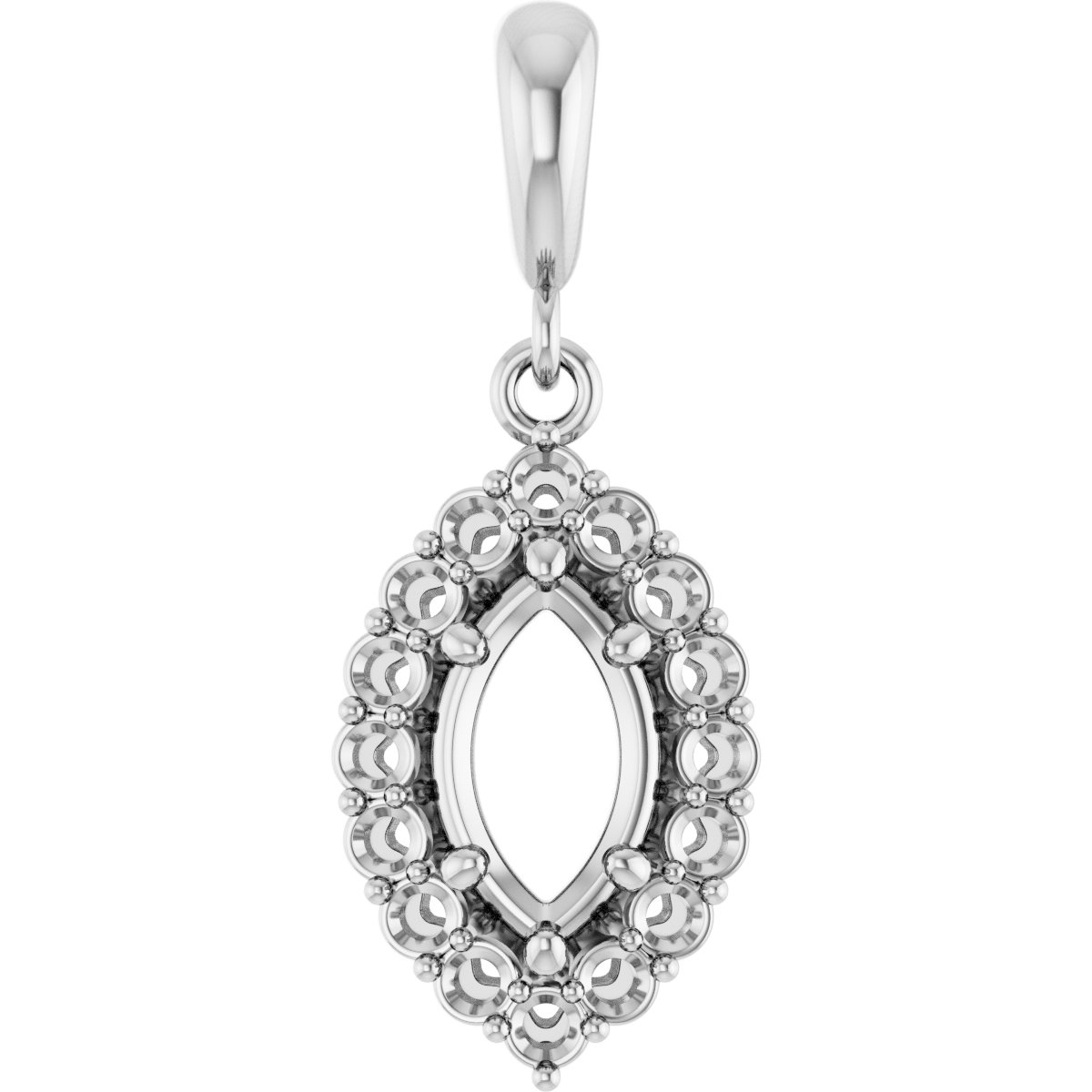 Halo-Style Pendant
