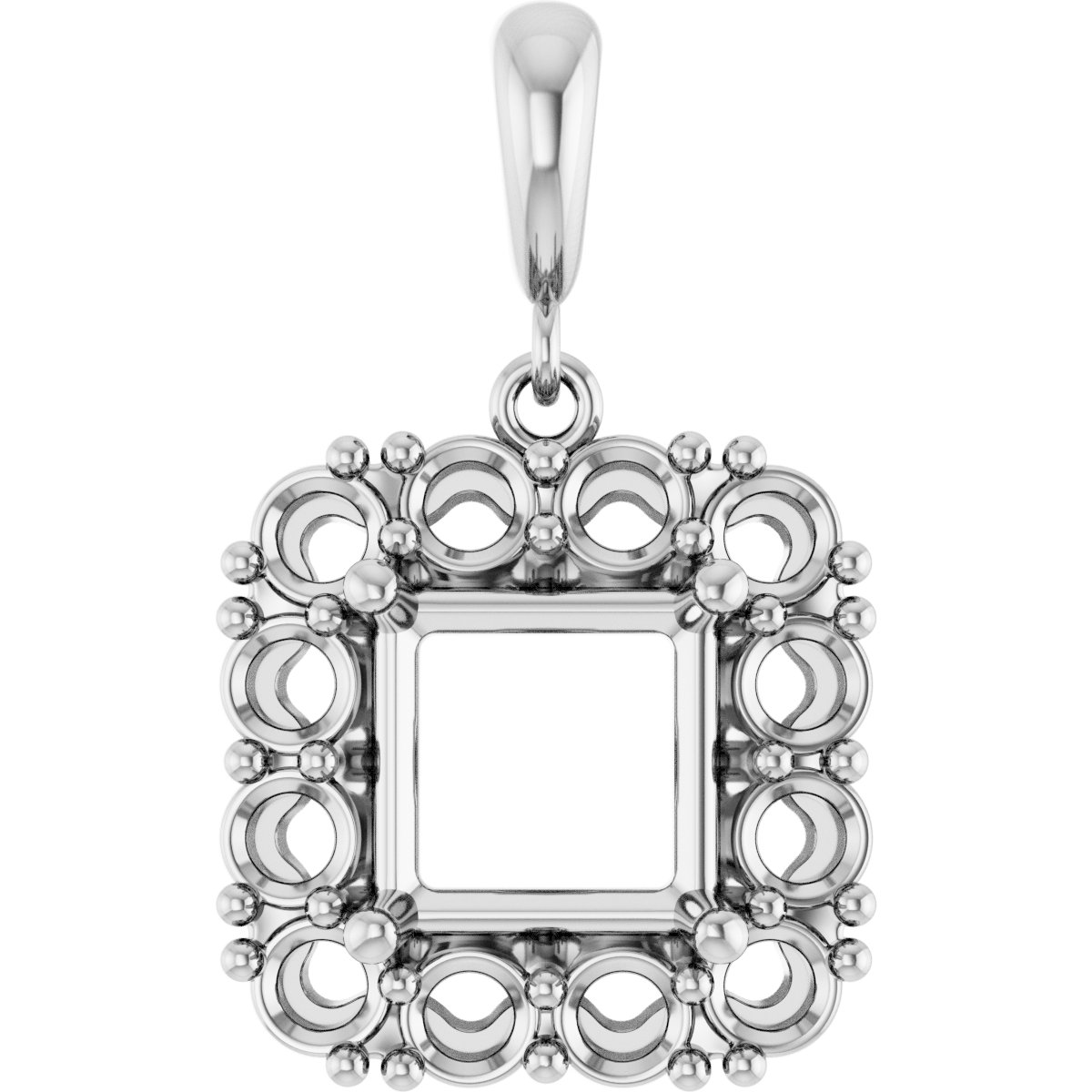 Halo-Style Pendant