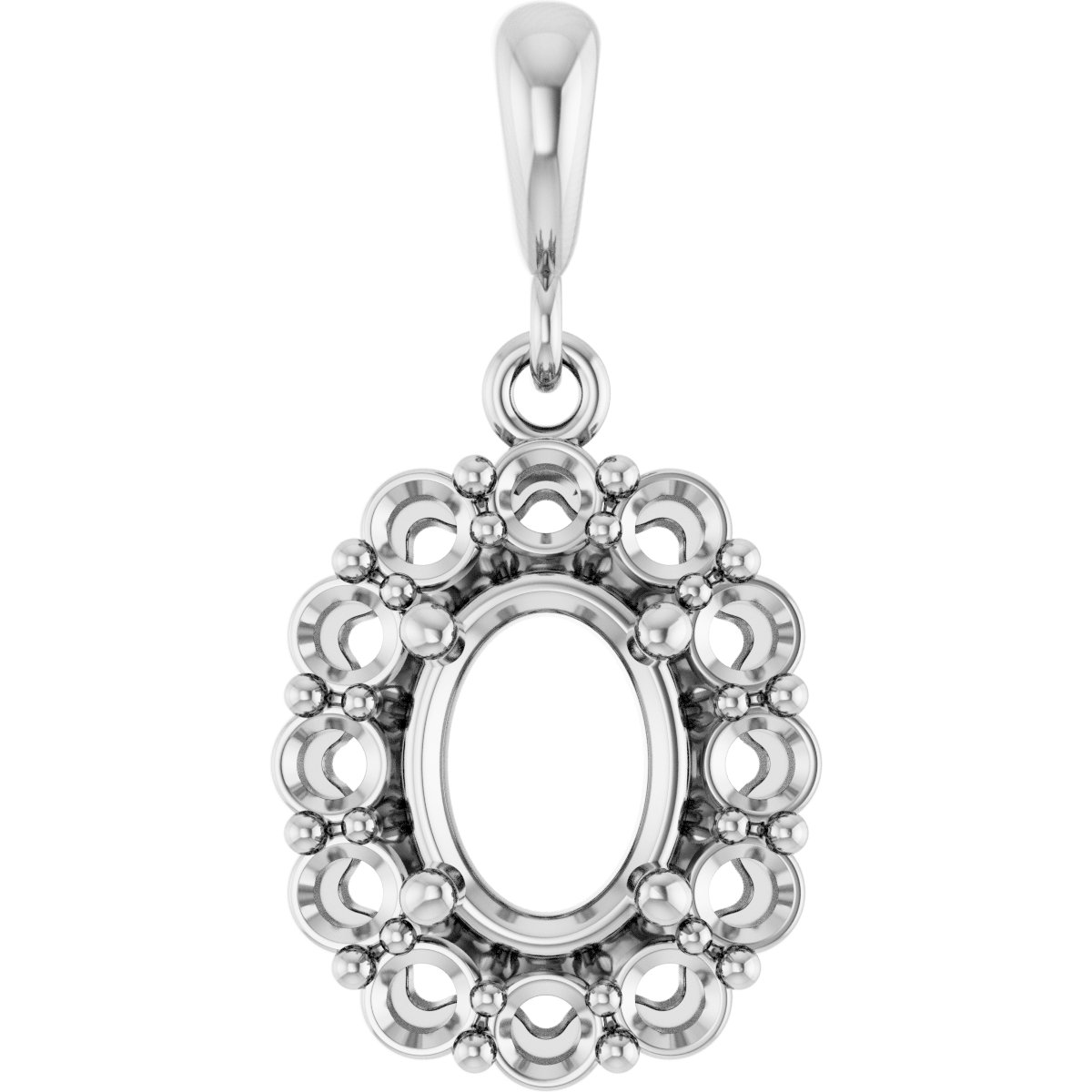 Halo-Style Pendant