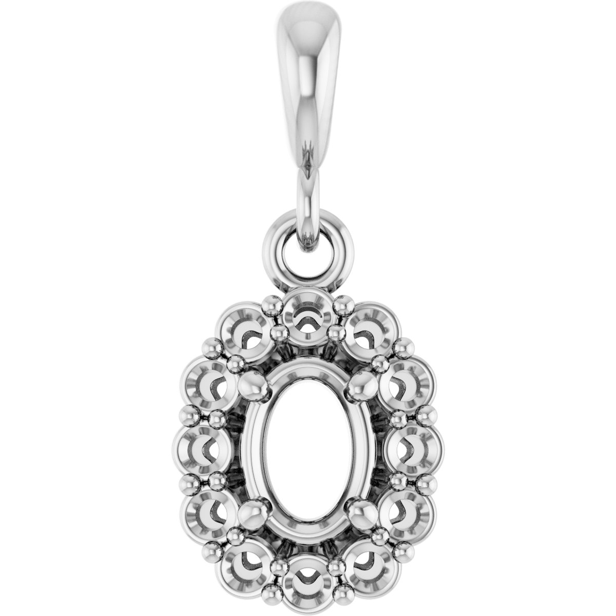 Halo-Style Pendant