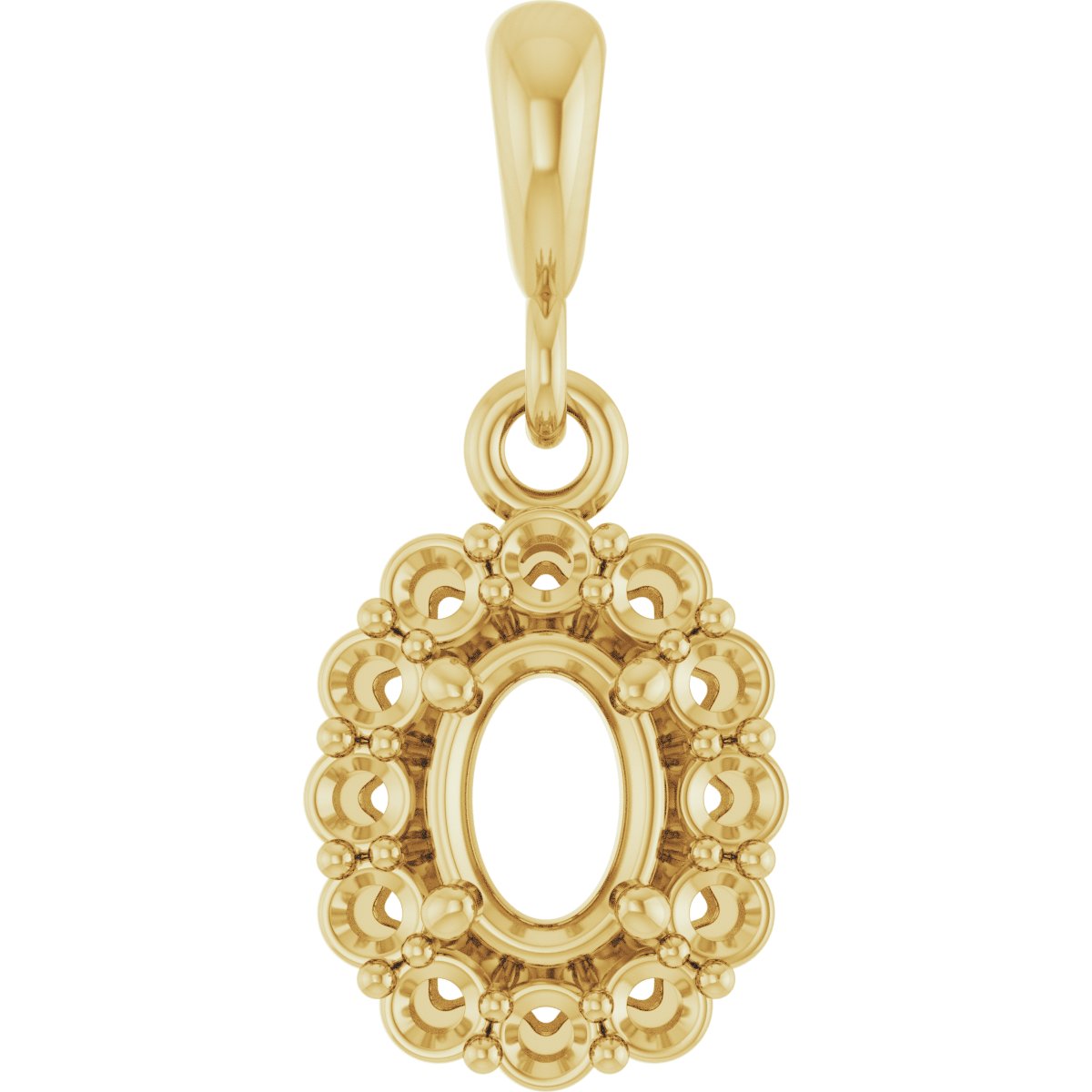 Halo-Style Pendant
